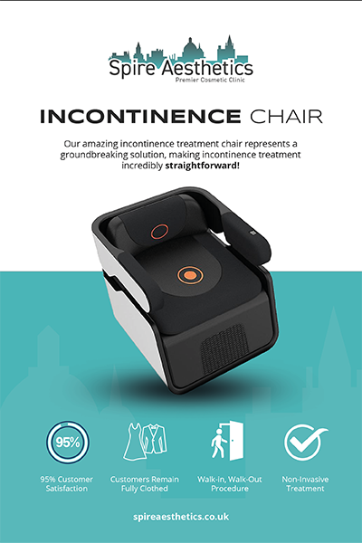 An image of Pelvic Floor Chair Therapy Chapel House and the benefits.